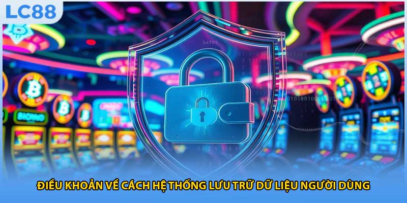 Điều khoản về cách hệ thống lưu trữ dữ liệu người dùng